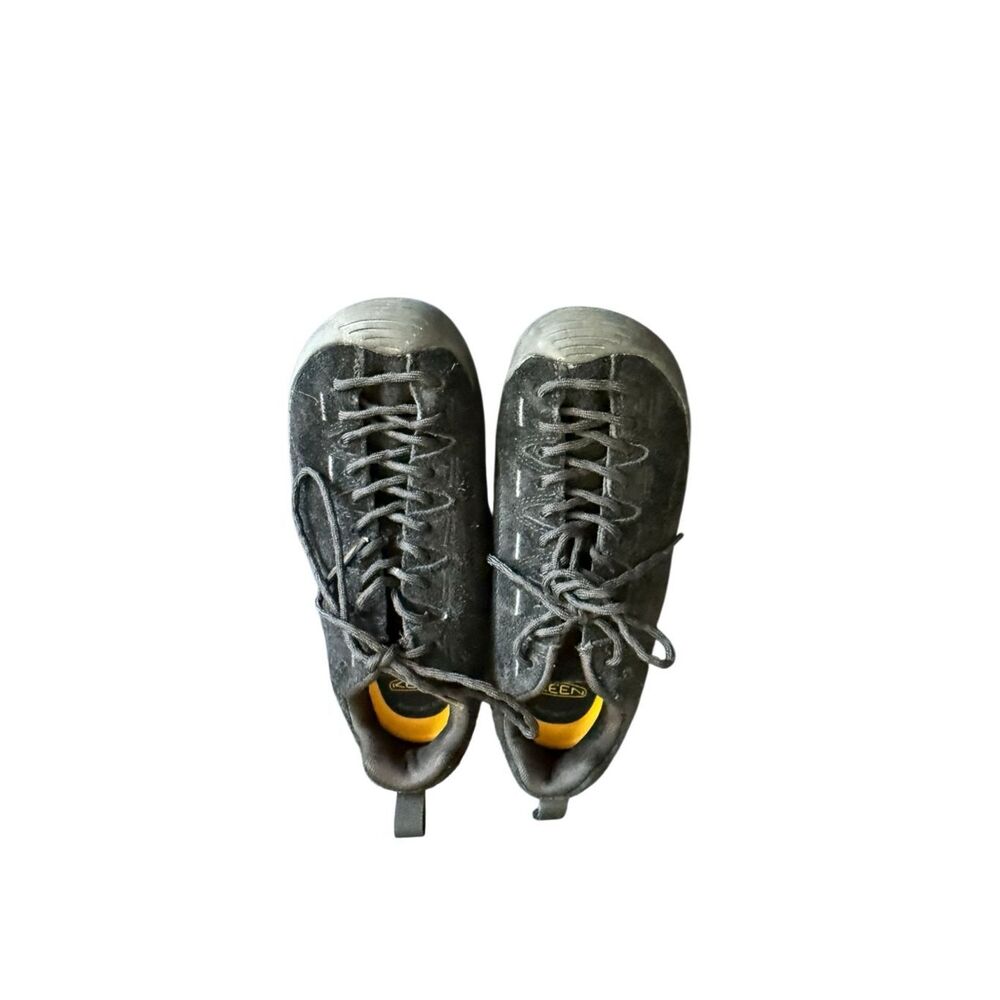 Keen Womens Black Gray Jasper Suede Lace Up Climbing Hiking Sneakers Size 8.5 - Picture 16 of 16